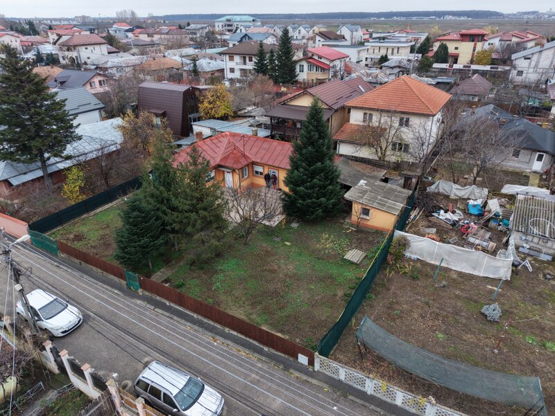 Pipera, Constantin Pritopescu, casa + teren 585 mp, deschidere 24,72 ml.