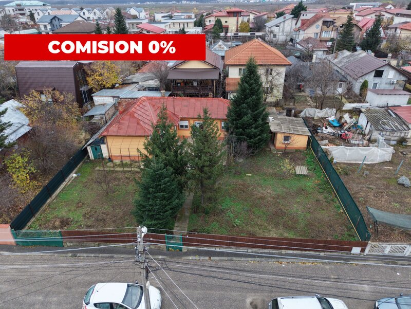 Pipera, Constantin Pritopescu, casa + teren 585 mp, deschidere 24,72 ml.